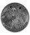 Fiji 2012 10$ Lutra Predatory Mammals Antique Finish 1oz Silver Coin
