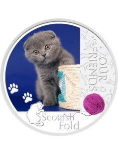 Niue 2012 $2 Our Friends Kittens - Bengal Leopardus Cat 1oz Silver Coin
