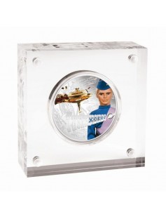 Niue 2015 Thunderbirds 50 Years Thunderbird 5 John Tracy 1 Oz Silver Proof Coin