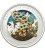 Palau 2012 5$ Blue Ringed Octopus Marine Life Protection Silver Coin LIMIT 1500