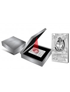 Cook Islands 2013 20$ Luxury Line II 100g Proof Silver Coin with Swarovski