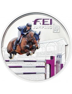 Andorra 2013 5 Dinners FEI-Disciplines Dressage Silver Coin Proof Mintage 2000