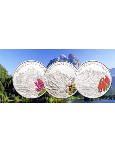 Palau 2012 $5 Mountains and Flora Lhotse Silver Coin Proof Mintage Only 2500