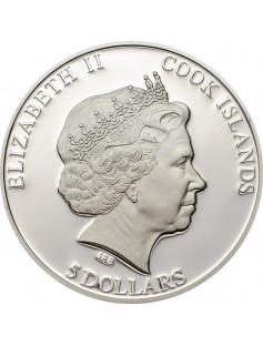 Cook Islands 2013 $5 Hollywood Legends IV Gregory Peck Silver Coin Proof