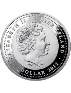 Niue 2013 1$ YEAR OF THE SNAKE "CHINESE CALENDAR" Series Fairy Tale Silver Coin
