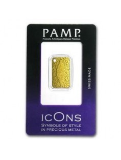 Switzerland icOns skins collection Stingray SUISSE PAMP 10 g .999 Gold