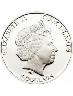 Cook Islands 2012 5$ Hollywood Legends 25g Silver Coin Marlene Dietrich 2500