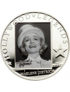 Cook Islands 2012 5$ Hollywood Legends 25g Silver Coin Robert Mitchum ONLY 2500