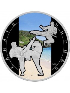 Armenia 2012 1000 Dram Art of Fighting Kokh Silver Coin Wusu VERY RARE