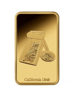 Switzerland Legendary Gold Rushes of the World 6 x 5g .9999 Pure 1Oz Gold Set