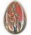 Cook Islands 2013 $5 Imperial Egg in Cloisonné Easter Beauty in Gold Silver Coin