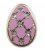 Cook Islands 2013 $5 Imperial Egg in Cloisonné Easter Beauty in Red Silver Coin