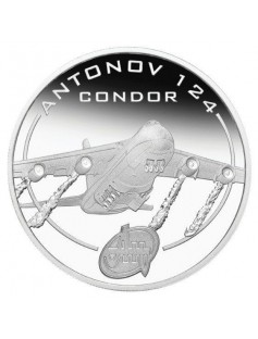 Cook Islands 2008 1$ Antonov An 2 Colt Proof 1 Oz .999 Silver Coin LOW MINTAGE