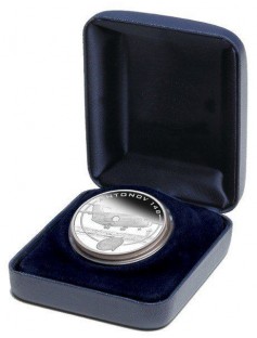 Cook Islands 2008 1$ Antonov An 148 Proof 1 Oz .999 Silver Coin LOW MINTAGE