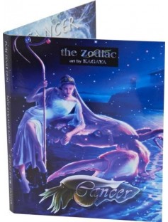 Niue 2011 2$ Zodiac Series Cancer 1Oz .999 Proof Silver Coin LIMITED