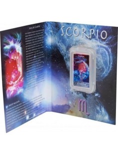 Niue 2011 2$ Zodiac Series Scorpio 1Oz .999 Proof Silver Coin LIMITED