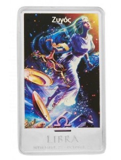 Niue 2011 2$ Zodiac Series Libra 1Oz .999 Proof Silver Coin LIMITED