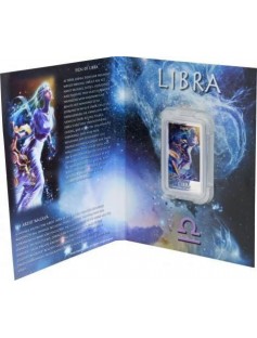 Niue 2011 2$ Zodiac Series Libra 1Oz .999 Proof Silver Coin LIMITED