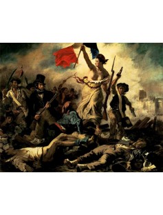 Cook Islands 2013 20$ DELACROIX Eugene Liberty Leading People 3 Oz Silver Coin