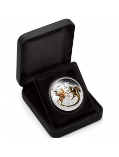 Tuvalu 2012 1$ Dragons of Legend ST GEORGE AND THE DRAGON 1 Oz Silver .999 Coin