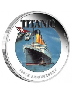 Tuvalu 2012 1$ 100th Anniversary of RMS TITANIC 1oz .999 Silver Proof Coin