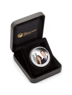 Australia 2011 1$ Royal Wedding Prince William 1 Oz .999 Proof Silver Coin