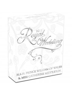 Australia 2011 1$ Royal Wedding Prince William 1 Oz .999 Proof Silver Coin