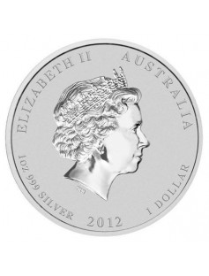 Australia 2012 1$ China & Australia 40 Years of Friendship 1 Oz .999 Silver Coin