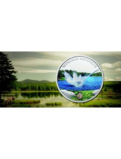 Cook Islands 2012 5$ SEYMCHAN METEORITE Proof Silver Coin LIMITED MINTAGE