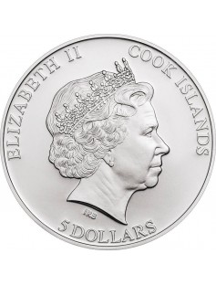 Cook Islands 2014 5$ Paint Your Coin - First Love Proof Silver Coin *LIMIT 1500*