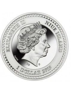 Niue 2015 $1 The World of Your Soul II - Hope Proof Silver Coin