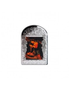 Andorra 2013 15D MADONNA Adoration of the Child - Correggio Silver Coin