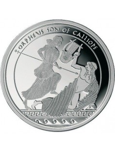 Fiji 2011 12x2$ Mythologies of the World Muses 12 x 25g Silver Coin Proof Set