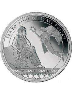 Fiji 2011 12x2$ Mythologies of the World Muses 12 x 25g Silver Coin Proof Set