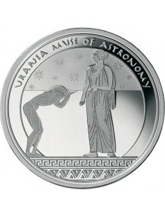 Fiji 2011 12x2$ Mythologies of the World Muses 12 x 25g Silver Coin Proof Set