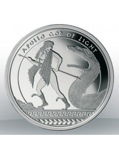 Fiji 2011 12x2$ Mythologies of the World Muses 12 x 25g Silver Coin Proof Set