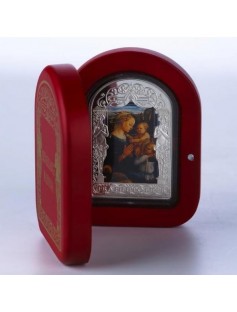 Andorra 2013 15D MADONNA Adoration of the Child - Correggio Silver Coin