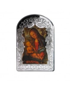 Andorra 2013 15D MADONNA VIRGIN under FIR TREE Lucas CRANACH Elder Silver Coin