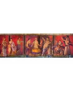 Niue 2011 9x1$ VILLA MYSTERIES POMPEII Fresco 9 Silver Coin Set Mintage 250