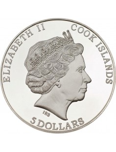 Cook Islands 2013 $5 Albrecht Durer - Rhinoceros Silver Coin Mintage only 2500