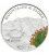 Palau 2013 5 $ Mountains and Flora - MUSALA Bulgaria Balkan 20 g Silver Coin NEW