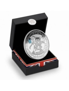 The 2010 UK Countdown to LONDON 2012 OLYMPIC GAMES 28.28g Silver Proof Coin