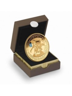 The 2010 UK Countdown to LONDON 2012 OLYMPIC GAMES 5 Pound 40 g Gold Proof Coin