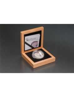 Palau 2014 $5 The Fall of the Berlin Wall 25 g Silver Proof Coin double portrait