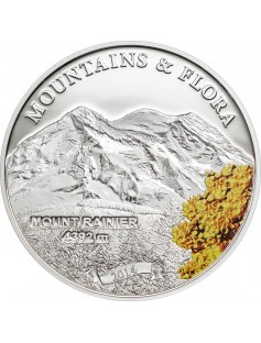 Palau 2014 $5 Mountains and Flora 2014 III Annapurna Nepal 20g Silver Proof Coin