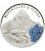 Palau 2014 5 $ Mountains and Flora - FINSTERAARHORN Bern 20 g Silver Proof Coin