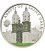 Palau 2015 $5 World of Wonders Abbey of St.Gall 20 g Silver Proof Coin