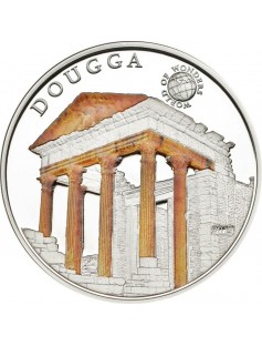 Palau 2015 $5 World of Wonders Belem Tower 20 g Silver Proof Coin