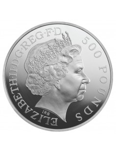 UK 2013 500 Pounds Christening Prince George of Cambridge 1Kg Silver Coin KILO