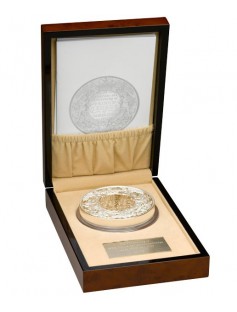 UK 2013 500 Pounds Christening Prince George of Cambridge 1Kg Silver Coin KILO